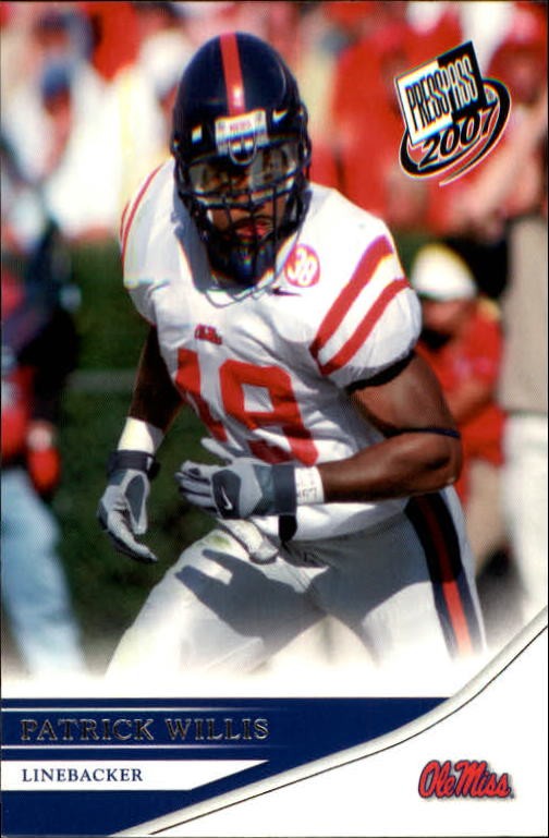 2007 Press Pass #50 Patrick Willis - FB