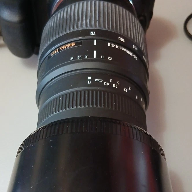 Sony Alpha A200 10.2MP Digital SLR Camera Black w/ 18-70mm & 70-210mm Lenses, photo 4 of 5