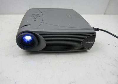 InFocus LP340B Multimedia DLP Projector 87 Lamp Hours With Remote WORKS