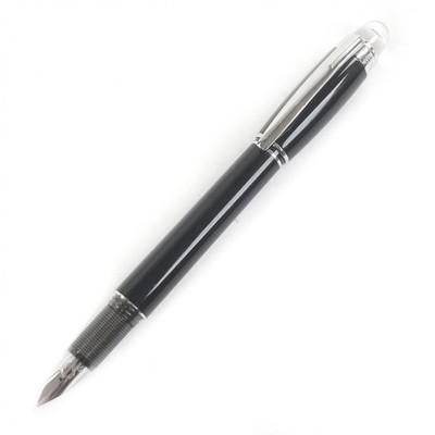 Montblanc StarWalker Classic 14K M Nib Fountain Pen Black Silver Germany