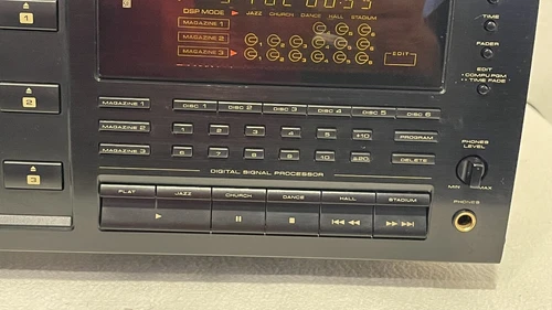 Pioneer PD TM3 18 Multi Play Compact Disc CD Player Changer with Triple Magazine - Imagen 5 de 24
