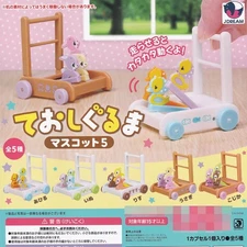 Handcart Mascot 5 Full Set of 5 Capsule Gashapon Toys by J.DREAM