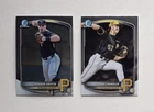 2 card - KONNOR GRIFFIN + BUBBA CHANDLER - 2025 Bowman Chrome