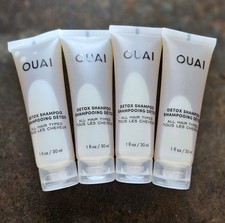 4 OUAI Detox Shampoo 1 oz/30ml ea. Travel Size NEW  SEALED  4 oz Total