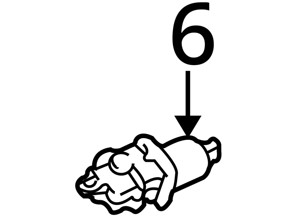 Мотор стеклоочистителя ветрового стекла 1998-2005 Lexus GS400 8511030420 - Изображение 4 из 4