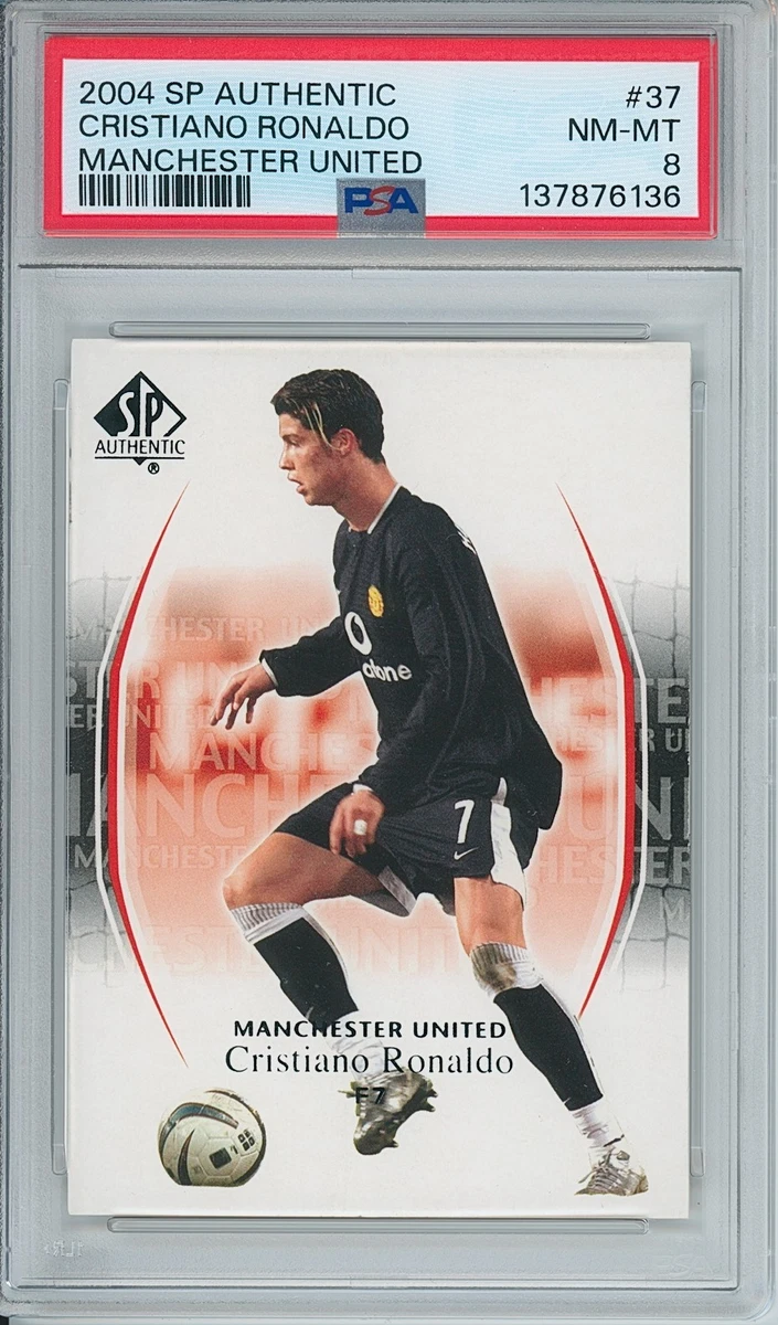 2004 SP Authentic Manchester United Cristiano Ronaldo #7 for sale