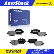 Front Rear Ceramic Brake Pad Set for 2018-2022 Chevrolet Trax