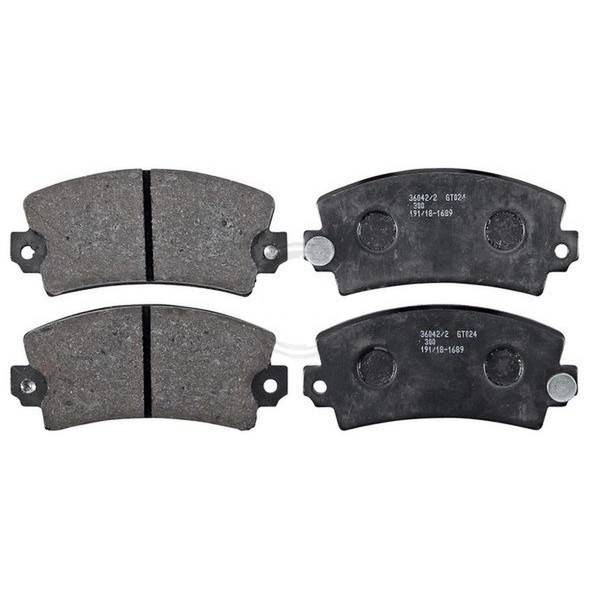 Bremsbelagsatz FüR VerschleißWarnanzeige 14 Mm A.B.S. FüR U.A. Renault 5-image
