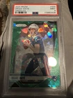 2024 Prizm Drake Maye ROOKIE Green Ice PSA 9