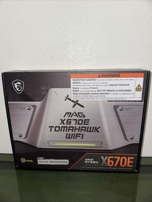 MSI MAG X670E TOMAHAWK WIFI AMD X670 AM5 DDR5 SATA3 PCIe 5.0 Brand New