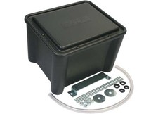 Moroso 74051 Sealed Battery Box Black Universal Polyethylene Vented Install Kit Moroso 74051 Sealed Battery Box Black Universal Polyethylene Vented Install Kit