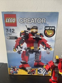 LEGO Creator 3 in 1 - 5764 Rescue Robots Complete in Excellent Condition