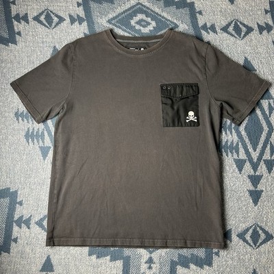 Mastermind Japan C2H4 Skull Pocket Tech T Shirt Large