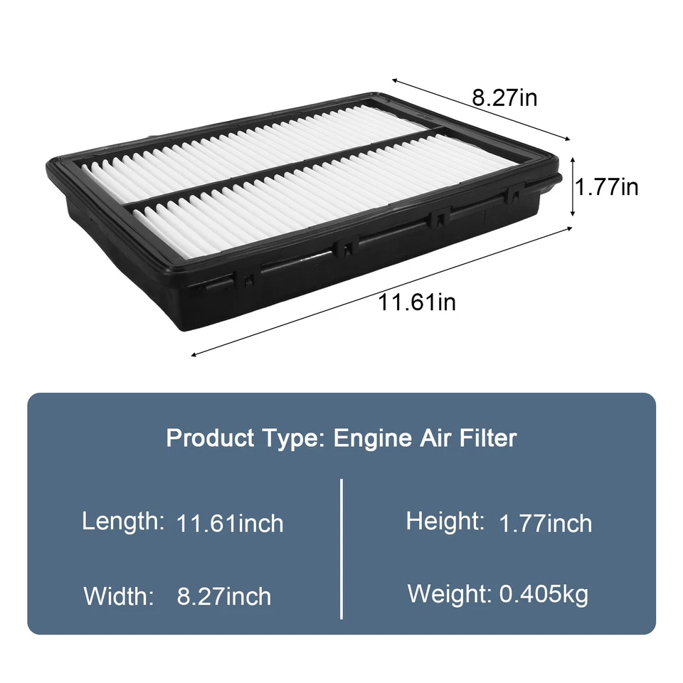 Filtro de aire motor 28113-A9100-00 PARA HYUNDAI PALISADE SANTA FE SPORT KIA Foto 2 de 4