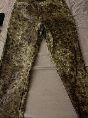 Roberto Cavalli Style Revolt Women's Snake Print Jeans