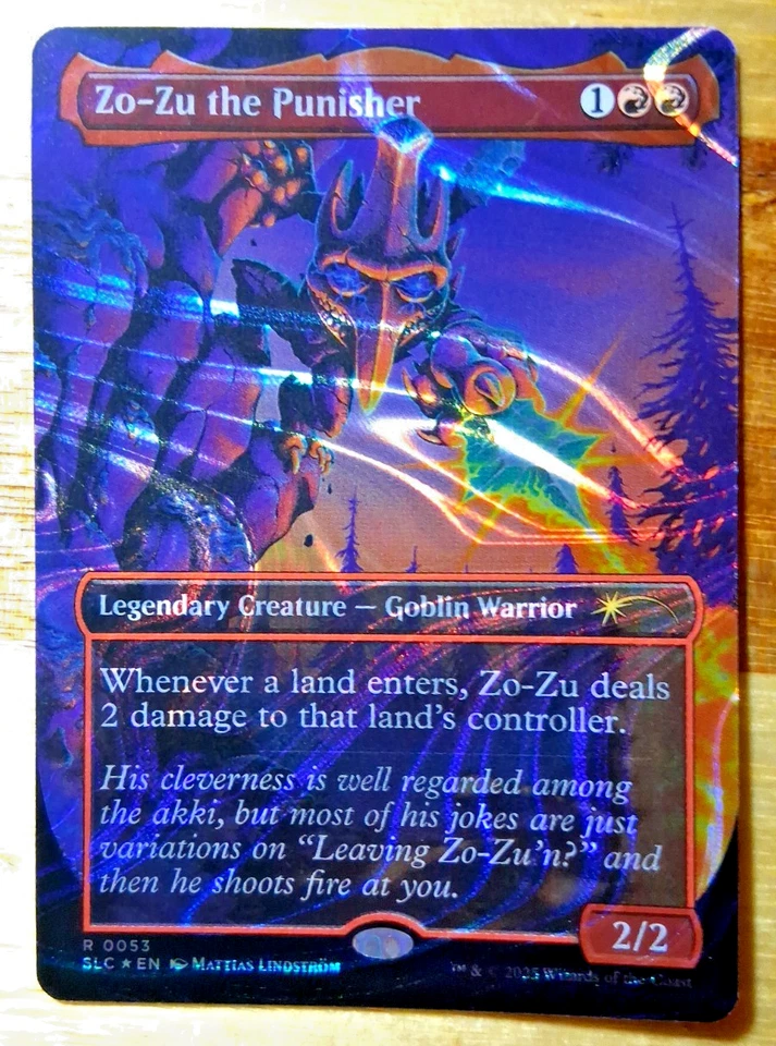 MTG SECRET LAIR COUNTDOWN: ZO-ZU THE PUNISHER HALO FOIL & URZA'S SAGA FOIL - Image 3 of 4