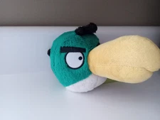 Angry Birds Toucan Hal 5"-8" Plush Stuffed Animal Green Boomerang No Sound 2012