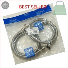 Supco  " X 4' Stainless Steel Inlet Hose for Washers, Package of 2, 3804FFSS2