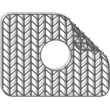 Sink Protectors for Kitchen Sink Grid 16-3/16" X 12-1/2", Centered Drain for ...
