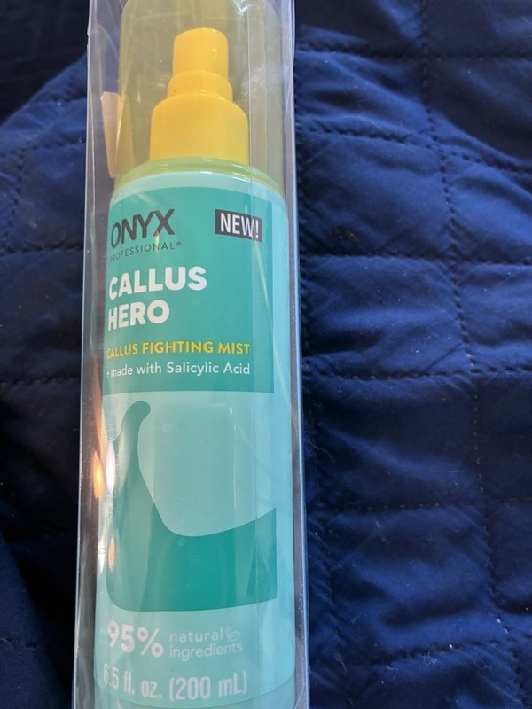 Onyx Professional Callus Hero Fighting Mist with Salicylic Acid  6.5 Fl oz