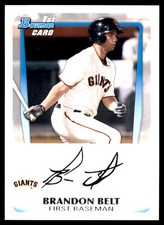 Brandon Belt 2011 Bowman #BP93 Giants MLB READ FREE SHIPPING AutographDen