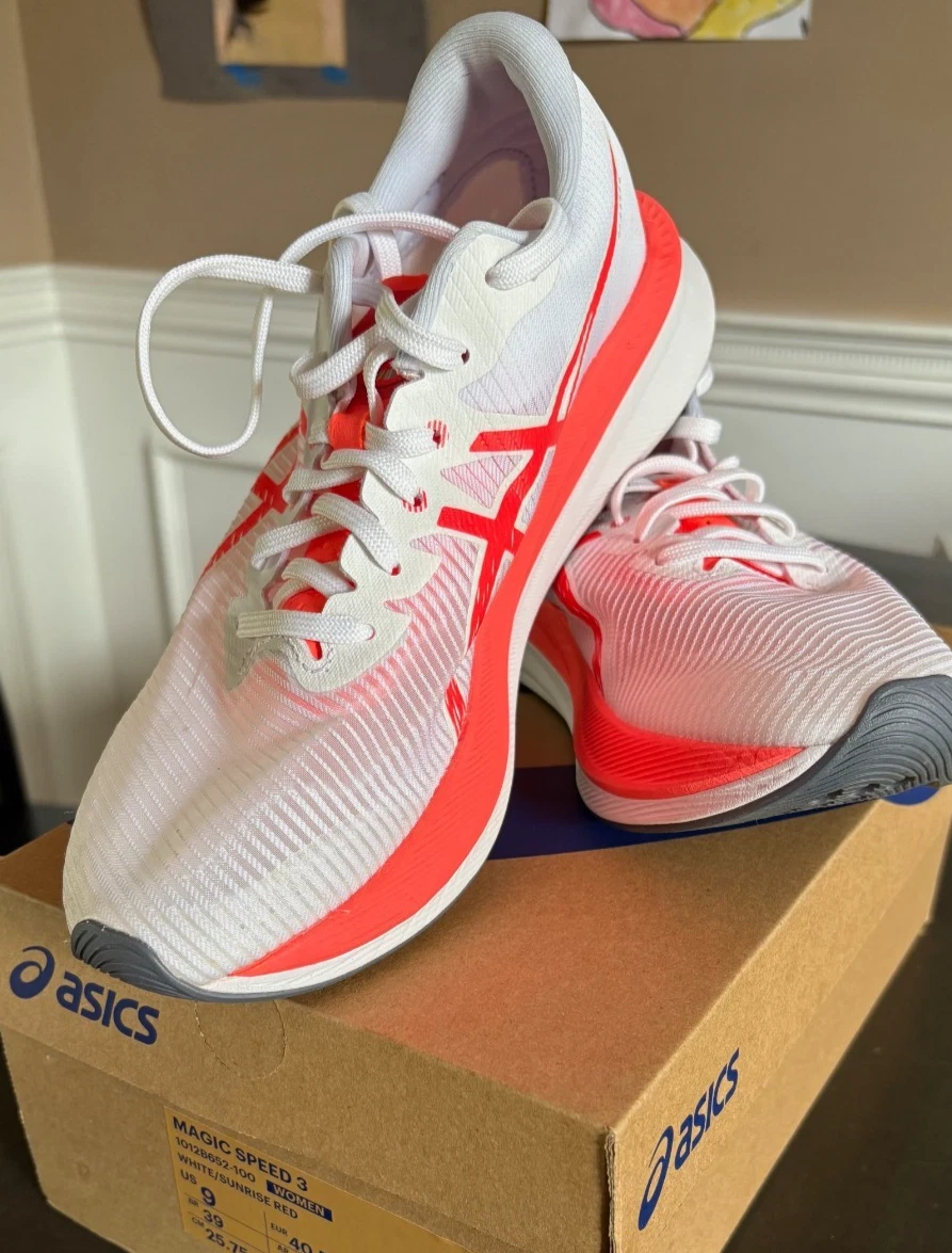 Asics Magic Speed 3 Sunrise Red W for sale | eBay