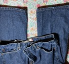 VTG 505 Levis USA Men’s Jeans W38 L30 Dark Blue Straight Fit Inseam 28 — photo 10