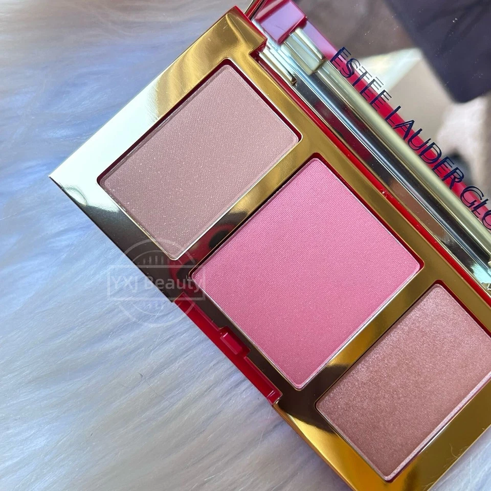 New Estee Lauder Glow Cheek Palette Full size 0.29oz/8.7g~Discontinued - Image 2 of 4