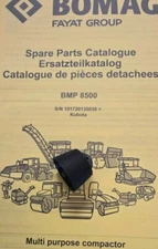 Fits Bomag BMP 8500 Walk Behind Roller Remote Key