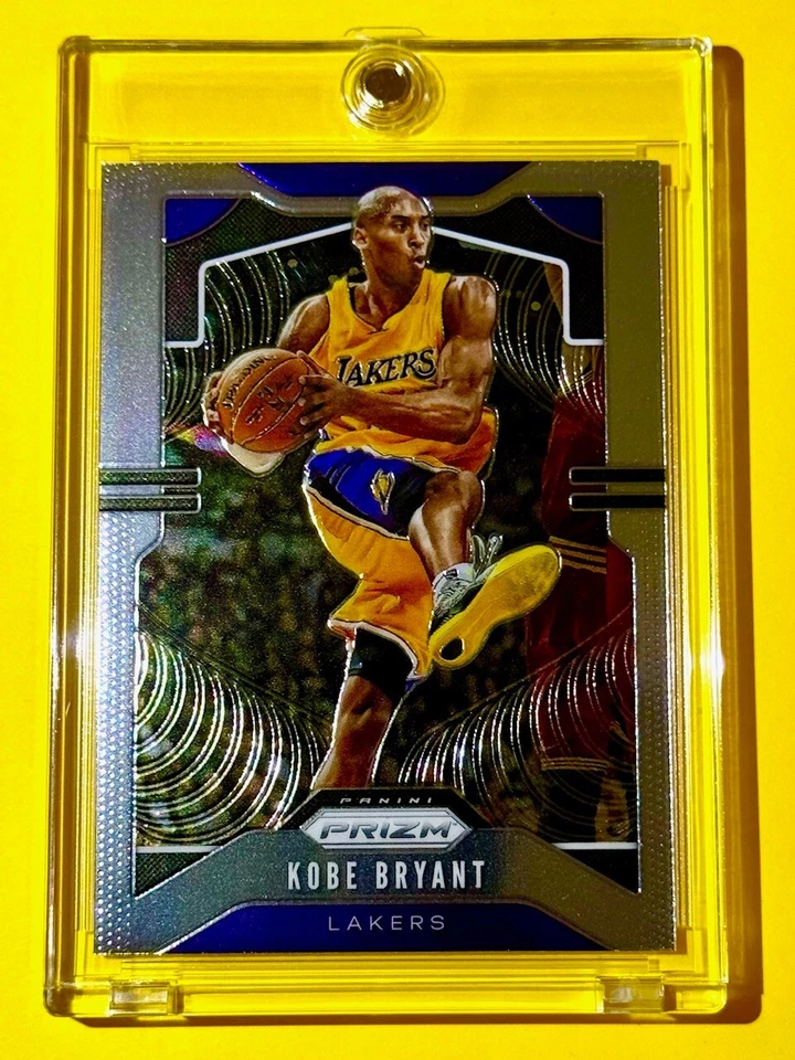Tarjeta de inversión de baloncesto Kobe Bryant PANINI PRIZM LOS ANGELES LAKERS - ¡COMO NUEVA! Foto 4 de 4