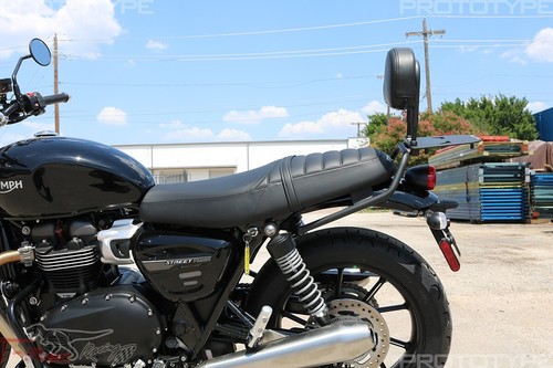Barra de equipaje T-Rex Triumph Bonneville T100 T120 para pasajeros - Imagen 15 de 17