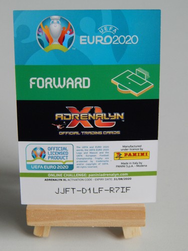 Panini Adrenalyn XL Euro 2020 Attacking Trio Foil,Lewandowski,Piatek,Milik,#449 - Picture 2 of 2