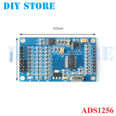 High Precision ADS1256 24bit 8 Channel ADC Module Data Collecting SPI Interface
