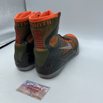 Size 9.5 - Nike Kobe 9 Elite Strategy Orange Black Grey