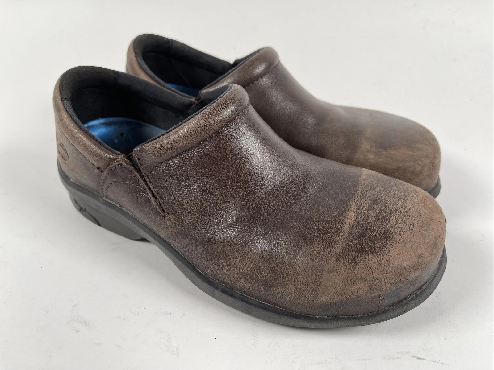 Scarpe con zoccolo antiscivolo Timberland Pro D punta di sicurezza donna marroni 6 5