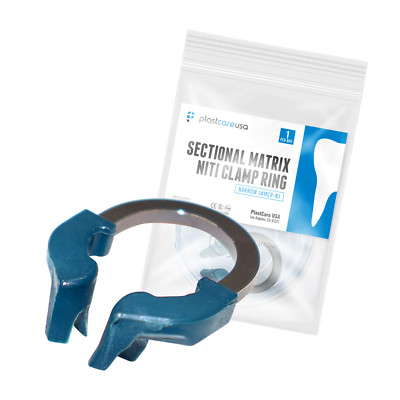 Narrow Sectional Matrix Clamp Dental System Bands Ring Nickel-Titanium Refill