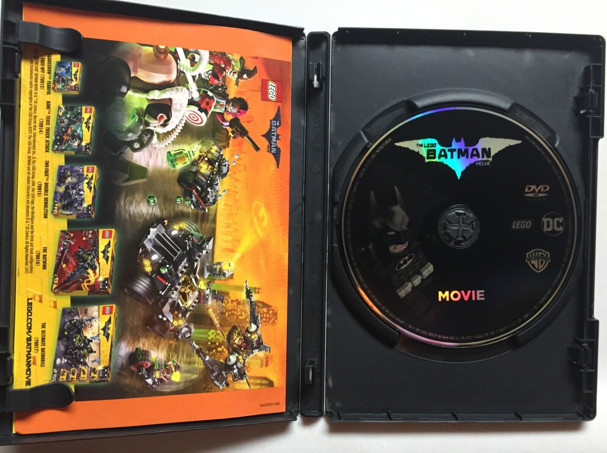 DC's The Lego Batman Movie (DVD,2017,Widescreen) Will Arnett, Zach