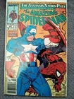 AMAZING SPIDER-MAN #323 VF 1989 Marvel - McFarlane - Newsstand Ed. Cap America
