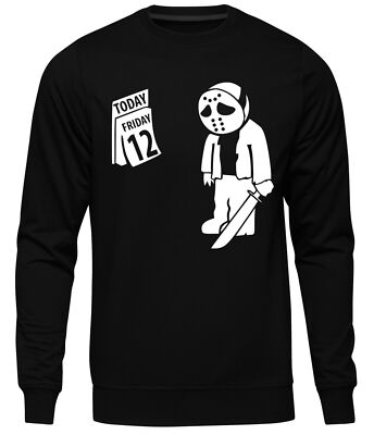 Friday 12 Herren Pullover | Fun Jason Horror Freddy Psycho Freitag 13