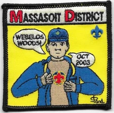 2003 Webelos Woods Massasoit District Pioneer Valley Council Boy Scouts BSA
