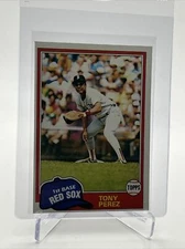 1981 Topps Tony Perez Baseball Card #575 NM-Mint FREE SHIPPING