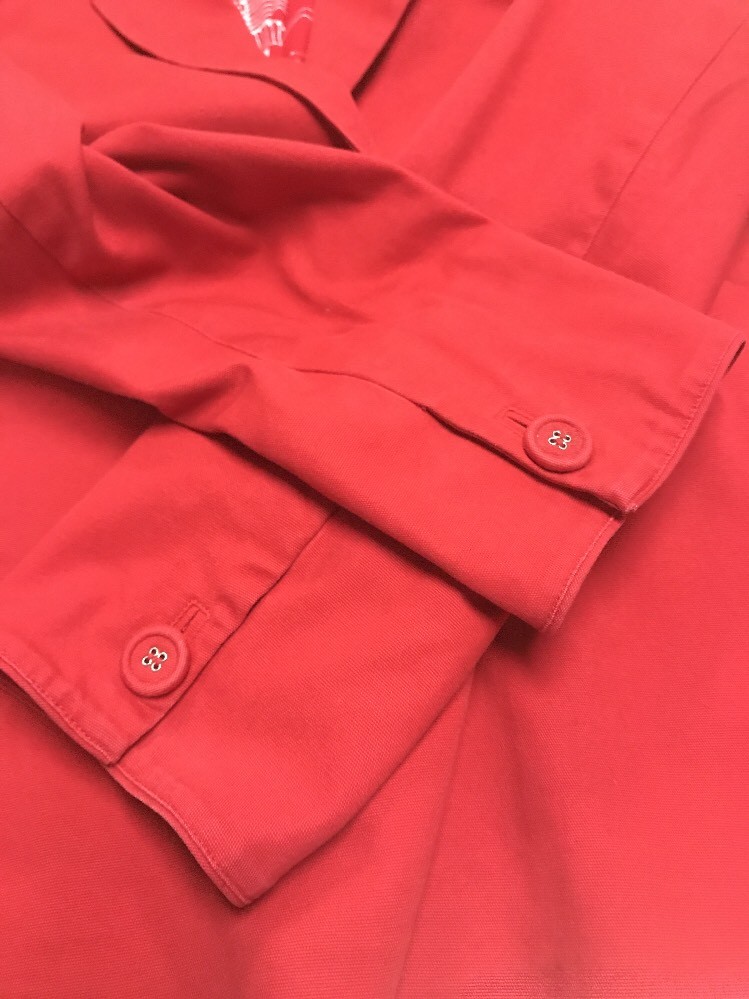 Chico's Women's Jacket Red 2 Button Fully Lined  … - image 10