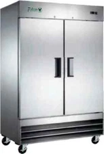 Falcon Food Service AF-35 27.6 cu. ft. Two Door Reach-In Stainless Steel Freezer