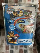 Paw Patrol Microfiber Twin Comforter 64 in. x 86 in. 162cm x 218cm 