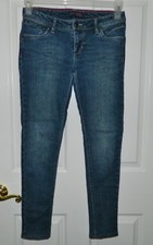 LEVI'S JEANS girls Blue Denim Leggings Skinny JEANS 14