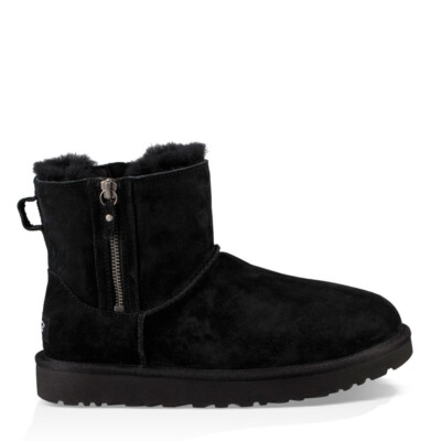 ✨美品✨UGG クラシックミニ ブラック 24cm UGG アグ クラシックミニ ディッパー ブーツ レディース 厚底 CLASSIC