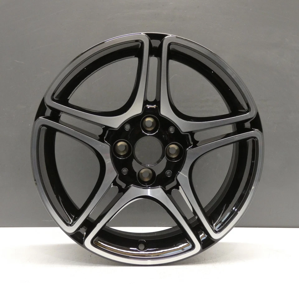 Smart Auto für Zwei Diamantschliff Alu Felge OEM 6.5J Heck A4534013300 X1 Neu - Bild 2 von 4