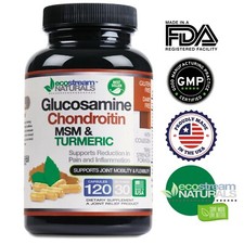  1 All Natural Glucosamine, Chondroitin, MSM, Turmeric, Boswellia and Collagen