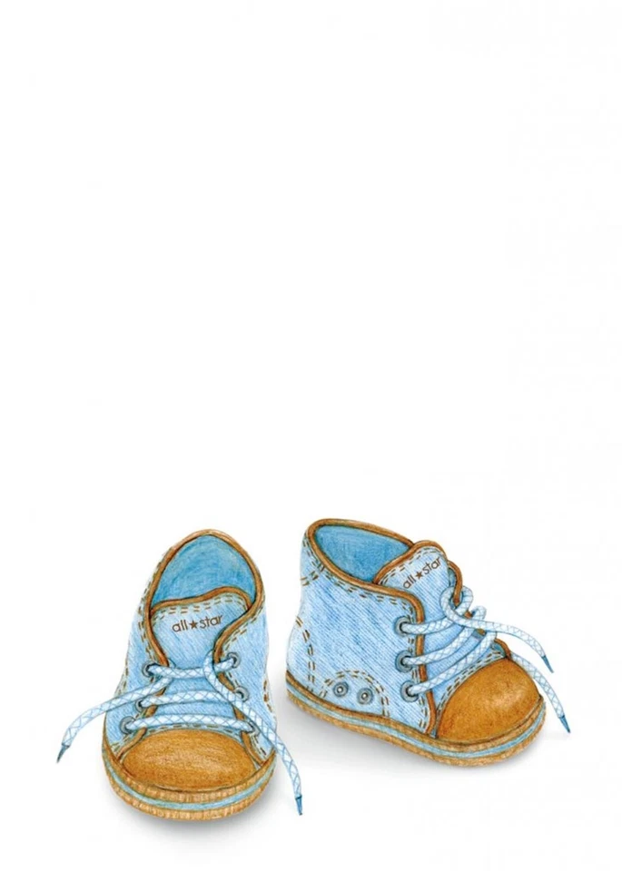 Ann Scott Design ALL STAR SNEAKERS Printable Invitations w/Envelopes - 10 count - Image 2 of 3