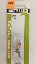 Acme Kastmaster 1/24oz Rattle Master Spoon-SW124R/CHFS-RARE VINTAGE-SHIP N 24 HR